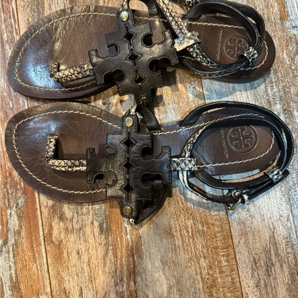 Tory burch ankle wrapped Miller sandals - Picture 3 of 3